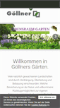 Mobile Screenshot of goellner-garten.de